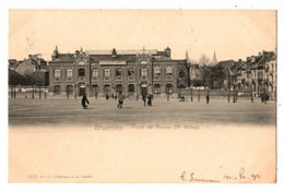 ST GILLES - Brussel - Bruxelles - Place De Parme - Verzonden 1904 - édit  Wilhelm Hofmann, Dresden No 3325 - St-Gillis - St-Gilles