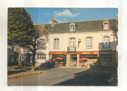 4076. Cleguerec, Restaurant Hotel Bar Tabac, Place Pobeguin - Cleguerec