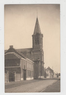 Herdersem  Aalst   FOTOKAART Van De Groote Baan En Onze-Lieve-Vrouw-Hemelvaartkerk - Aalst