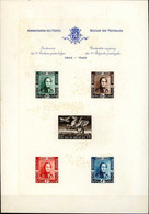 Belgique Belgie Belgium Belgien 1949 Stamp 100 Years Centenaire Timbre Leopold 1er ( Yvert 807, Michel 841, SG 1271) - Postdokumente