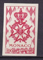 MONACO - Essai De Couleur De L'Ordre De Saint-Charles Non Dentelé TB - Variétés