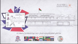 Oman 2021, Postfris MNH, ICC Mens T20  World Cup - Oman