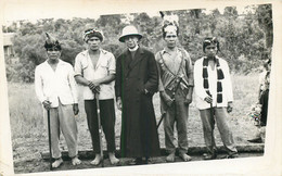 Ecuador - Puyo - Tarjeta Postal Foto - Prefecto Apostolico De Canelos En 1960 - Obra De La Santa Enfancia - Equateur