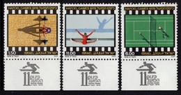 Israel 1979 Correo 735/37 **/MNH Juegos Deportivos De Hapoel. (3val.) - Ungebraucht (mit Tabs)