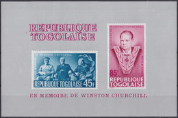 F-EX36894 TOGO MNH 1965 WINSTON CHURCHIL WWII YALTA CONFERENCE STALIN ROOSEVELT. - Sir Winston Churchill