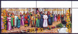 SLOVENIA - CARNIVAL - MUSICS - COSTUMES - **MNH - 1998 - Carnival