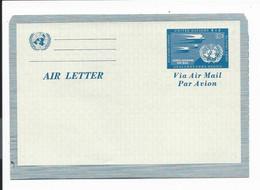 UNO LF 1 ** - 10 Ct Flugsymbol Aerogramm - Airmail