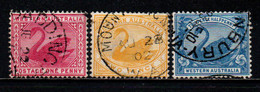 WESTERN AUSTRALIA - 1899-1901 - Swan - Wmk. Crown And W A - USATI - Usados