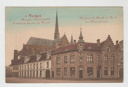 Furnes  Veurne   Banque Nationale Et Coin De La Rue Du Nord   Phototypie Marcovici - Veurne