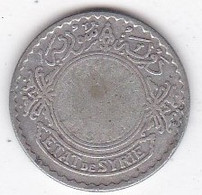 Protectorat Français Etat De Syrie 10 Piastre 1929 , En Argent , Lec# 30 - Syria