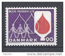 Danemark 1974 Timbre Neuf**  N° 565 Don Du Sang - Ungebraucht
