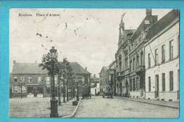 * Roeselare - Roulers (West Vlaanderen) * (S. Carlier - Dispersyn) Place D'Armes, Wapenplein, Unique, Old, Rare - Roeselare