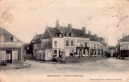 72 BEAUMONT PLACE D'ARMES SARTHE - Beaumont Sur Sarthe