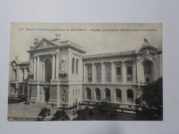 MONACO  Musée Océanographique    Façade Principale - Musée Océanographique