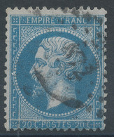 Lot N°70776   N°22, Oblitéré PC 372 Bernaville, Somme (76), Indice 7 - 1862 Napoleon III