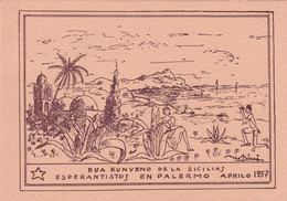 AA1107 - Dua Kunveno De La Siciliaj - Esperanto - Palermo 1957 - Esperanto