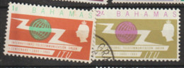 Bahamas   1965  SG  262-3  I T U  Unmounted Mint - 1963-1973 Autonomia Interna