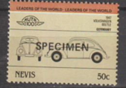 Nevis    1984  SG 208  Leaders Of The World Volkswagon SPECIMEN Unmounted Mint - America (Other)