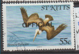 St Kittts   1981  SG  018  Pelican OFFICIAL    Fine Used - America (Other)