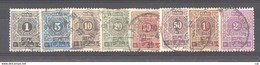 Maroc  -  Taxes  :  Yv   27-34  (o) - Timbres-taxe