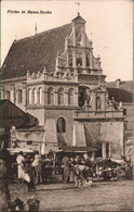 ! Alte Ansichtskarte Rawa-Ruska, Kirche, Abs. Brest Litowsk N. Posen - Ucrania