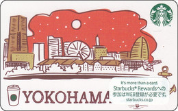 Japan Starbucks Card City Yokohama -  2021 - 6201 Pin Open - Top Erhaltung - Gift Cards