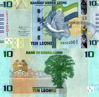 Sierra Leone / 10 Leones / 2022 / P-37(a) / UNC - Sierra Leone