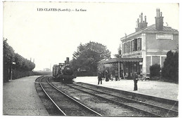 LES CLAYES - La Gare - TRAIN - Les Clayes Sous Bois