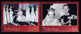 Tokelau 2003 Coronation Anniv Sc 320-21 Mint Never Hinged - Tokelau