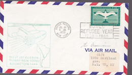 Une  Enveloppe United Nations  New- York  1959  First Jet Service  New- York  - Buenos  - Aires - Lettres & Documents