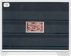 SAAR 1950 - YT PA N° 13 NEUF SANS CHARNIERE ** GOMME D´ORIGINE LUXE - Poste Aérienne