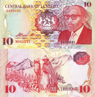 Lesotho / 10 Maloti / 1990 / P-11(a) / UNC - Lesoto