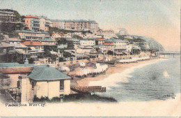 [-5%] CPA Royaume Uni - Angleterre - Essex - Ventnor From West Cliff - Oblitérée Août 1904 - Colorisée - Plage - Mer - Southend, Westcliff & Leigh
