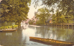 CPA Royaume Uni - Angleterre - Kent - Tonbridge - The River - Oblitérée Southborough New Town 1906 - Colorisée - Autres & Non Classés