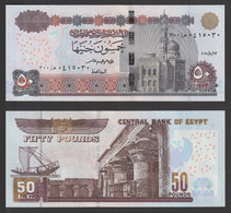 Egypt - 2020 - Rare - Replacement 300 - 50 Pounds - P-75 - Sign #24 - AMER - UNC - Egypte