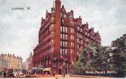 CPA Royaume Unis - Angleterre - London - Royal Palace Hotel - Illustration - Colorisée - Gale & Polden - Kesington - Autres & Non Classés