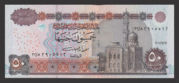 Egypt - 2001 - 50 Pounds - P-66 - Sign #20 - Oyoun - UNC - Egitto