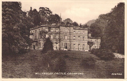 CPA Royaume Unis - Angleterre - Derbyshire - Willersley Castle - Cromford - Sepiatype - Valentine's & Sons Ltd. - Derbyshire