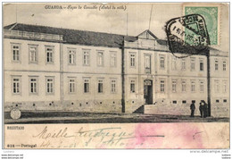 GUARDA - PAÇOS DO CONCELHO - CAMARA MUNICIPAL - SELO 1905 TIMBRE STAMP - PORTUGAL - Guarda