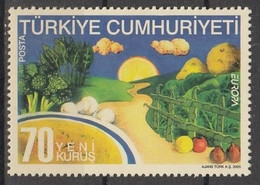 TURKEY 3438,unused,vegetables - Ungebraucht