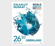 Greenland 2021 UN World Ocean Day Stamp 1v MNH - Nuovi