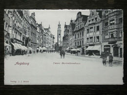 AK AUGSBURG - Untere Maximilianstrasse - Ca. 1900 - Augsburg