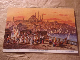 ♥️ TURQUIE TURKEY ISTANBUL CONSTANTINOPLE  GALATA ILLUSTRATEUR PERLBERG - Turquie