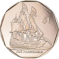 Monnaie, Îles Vierges Britanniques, Dollar, 2022, H.M.S. Formidable.BU, FDC - Iles Vièrges Britanniques