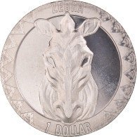 Monnaie, Sierra Leone, Zébre, Dollar, 2022, SPL, Cupro-nickel, KM:New - Sierra Leona