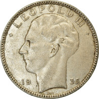 Monnaie, Belgique, 20 Francs, 20 Frank, 1935, TB+, Argent, KM:105 - 20 Francs