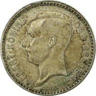 Monnaie, Belgique, 20 Francs, 20 Frank, 1934, TB+, Argent, KM:104.1 - 20 Frank
