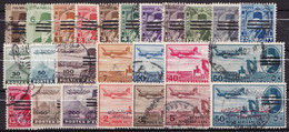 EG100 – EGYPTE – EGYPT – 1953 – 3 BARS OBLITERATED SET – SG # 436-489 USED 26 € - Gebraucht