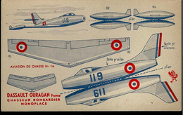 Supplément Au Marabout Junior – Avion De Chasse N° 16 “DASSAULT OURAGAN France” - Marabout Junior