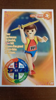 Carte Carrefour Playmobil N°22 - Athlétisme
